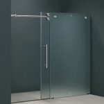 Acid-etched-shower-glass