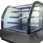 Curved-glass-freezer