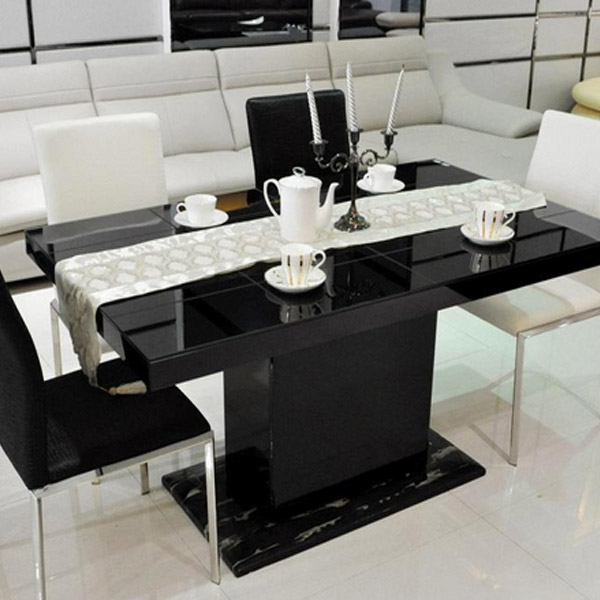 black-colored-glass-table