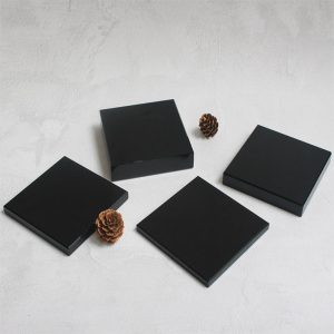 black tinted glass