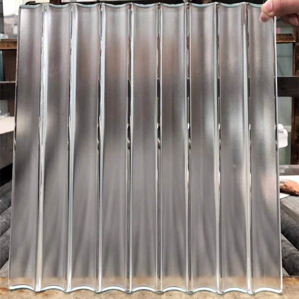 Стеклянный ребристый двойной фаллос Glas Ribbed G-Spot 20 см, бесцветный GLAS-152 - Glas - Анальные стимуляторы - Купить