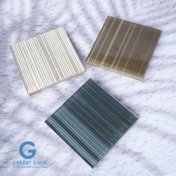 mesh laminated glass cladding